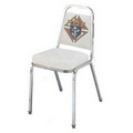 Stack Chair w/ Back - 1 Side Logo